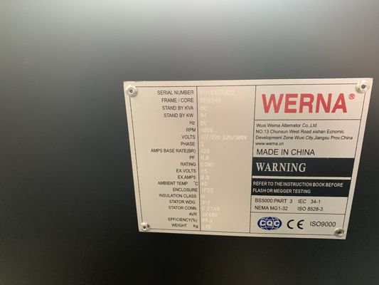 Generatore di CA diesel silenzioso di 20kw 25kva 1800rpm